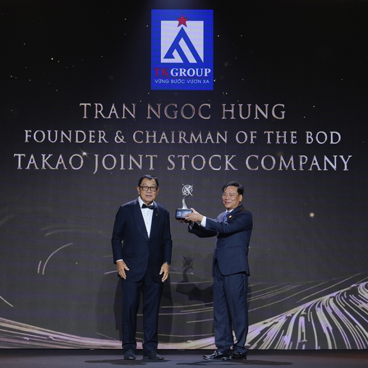 CTHĐQT Takao nhận giải thưởng Doanh nhân xuất sắc châu Á